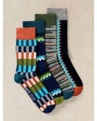 White Stuff - Mixed Geo Ankle Socks 4 Pack - Lyst
