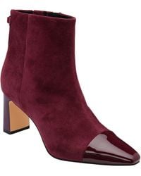 Lotus - Leather Pointed Toe Ankle Boots - Lyst