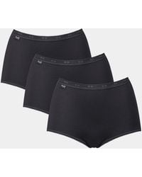 Sloggi - High Waist Basic+ Maxi Knickers 3 Pack - Lyst