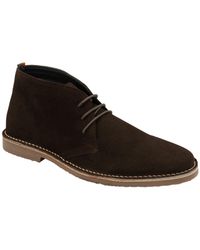 Frank Wright - Suede Desert Boots - Lyst