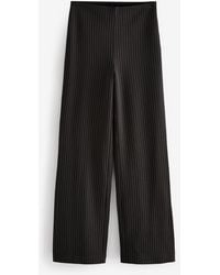 Next - Smoothing Ponte Jersey Wide Leg Trousers - Lyst
