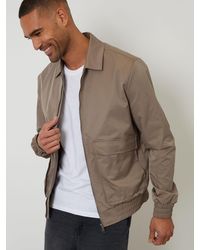 Threadbare - Showerproof Patch Pocket Zip Up Collared Jacket - Lyst