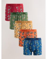 Next - Cowboy Animal A-Front Cotton Rich Boxers 5 Pack - Lyst