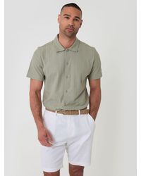 Threadbare - Linen Blend Shorts With Belt - Lyst