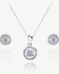 Ivory & Co. - Balmoral Crystal Dainty Set - Lyst