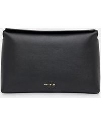Whistles - Fia Unlined Foldtop Clutch Bag - Lyst