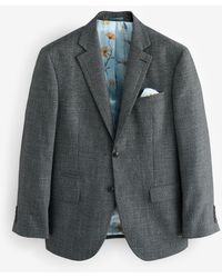 Next - Anzugsjacke Mit Textur - Lyst