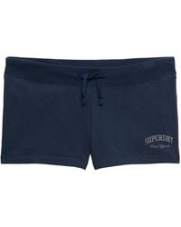 Superdry - Athletic Essential Jersey Script Shorts - Lyst