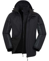 Mountain Warehouse - Thunderstorm Waterproof 3-In-1 Jacket - Lyst