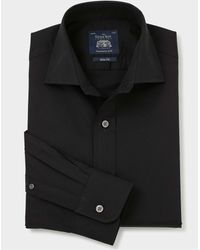 Savile Row Company - Formelles Slim-Fit-Feintwill-Hemd Aus 100 Baumwolle Mit Einfacher Manschetteeu 39 Regular - Lyst