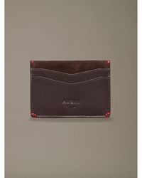 aubi - Abney Leather Card Holder - Lyst