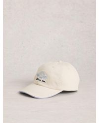 White Stuff - Embroidered Shell Cap - Lyst