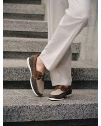 Next - Leather Boat Shoes - Lyst