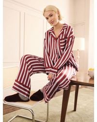 Next - Stripe Button Through Pyjamas - Lyst