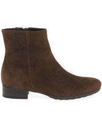 Gabor - Buzz Suede Ankle Boots - Lyst