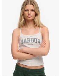 Superdry - Athletic Essentials Graphic Print Cami Top - Lyst