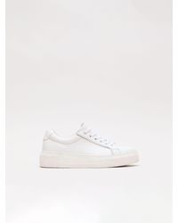 Phase Eight - Phase Eight Leather Trainers - Lyst