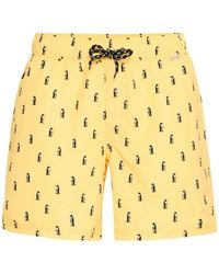 Blend - Penguin Print Swim Shorts - Lyst