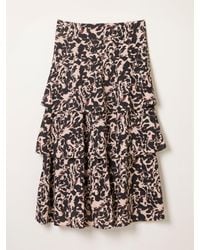 FatFace - Fatface Tonia Midi Skirt - Lyst