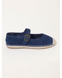 FatFace - Fatface Espadrille Suede Mary Jane Shoes - Lyst