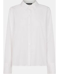 Whistles - Boxy 100% Cotton Shirt - Lyst