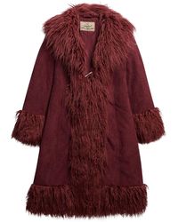 Superdry - Long Afghan Coat - Lyst