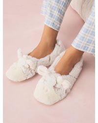 Next - Ballet Print Slippers - Lyst