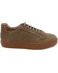 Jones Bootmaker - Regular Fit Simon Leather Trainers - Lyst