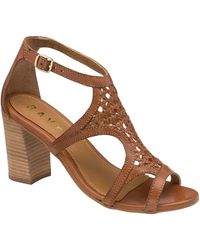 Ravel - Leather Heeled Sandals - Lyst