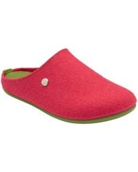 Lotus - Textile Flat Mule Slippers - Lyst