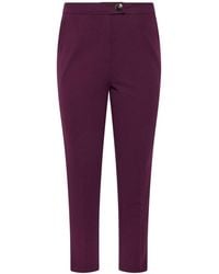 M Com - Petite Smart Tapered Trousers - Lyst