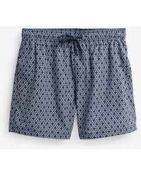 Next - Printed Swim Shorts - Lyst