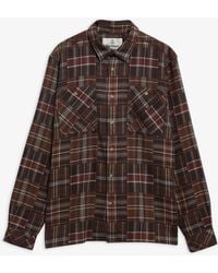 Barbour - Catrake Relaxed Patchwork Shirt - Lyst