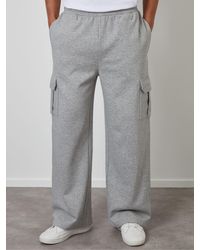 Threadbare - Wide Leg Cargo Joggers - Lyst