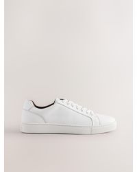 Next - Leather Trainers - Lyst