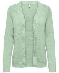 ONLY - Long Sleeve Open Cardigan - Lyst
