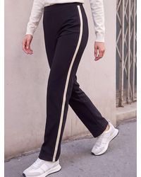 Roman - Petite Side Stripe Ponte Trousers - Lyst
