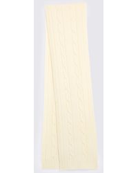 Moss - Cable Scarf - Lyst