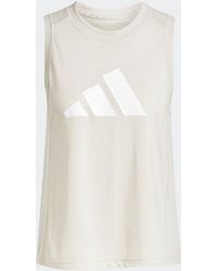 adidas - Train Essentials Big Logo Training Vest Top - Lyst