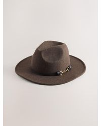 Next - Snaffle Fedora Snaffle Hat - Lyst