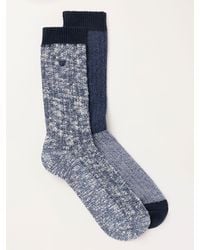 FatFace - Fatface 2 Pairs Of Boot Socks - Lyst