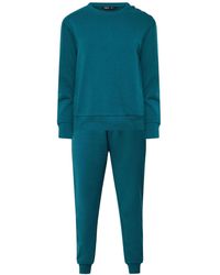 M Com - Petite Sweat Top & Cuffed Leg Joggers Set - Lyst