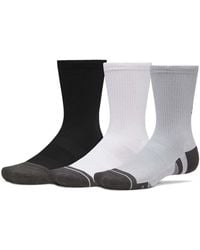 Under Armour - Performance Tech Crew Socks 3 Pack - Lyst