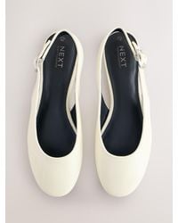 Next - Forever Comfort Loafer Mit Runder Zehenpartie Und Slingback-Riemchen - Lyst