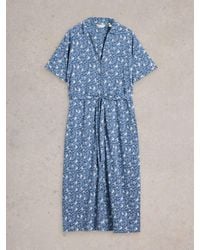 White Stuff - Annie Jersey Shirt Dress - Lyst