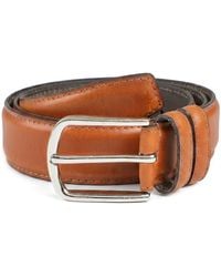 Jones Bootmaker - Jones Bootmaker Tan Urban Leather Belt - Lyst