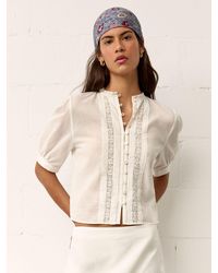 BHOEM - Romantic Short Sleeve Blouse - Lyst