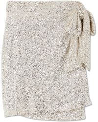 Never Fully Dressed - Sequin Jaspre Mini Skirt - Lyst
