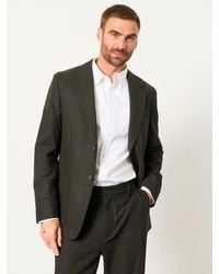 FatFace - Fatface Witley Dark Wool Mix Blazer - Lyst