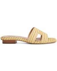Dune - Cream Regular Fit Loupas Casual Sandals - Lyst